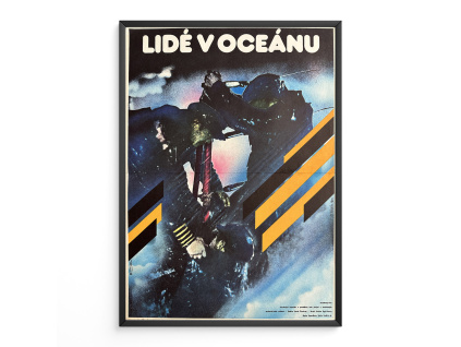 10085 2 lide v oceanu filmovy plakat a3