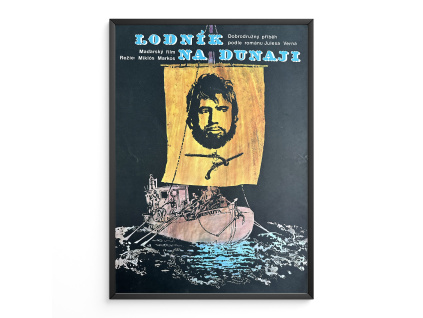 10133 2 lodnik na dunaji filmovy plakat a3