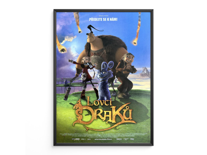 10166 2 lovci draku filmovy plakat a3