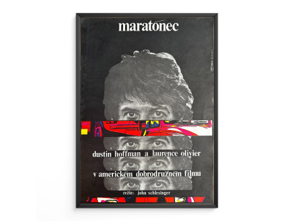 Maratónec - Filmový plakát (A3)