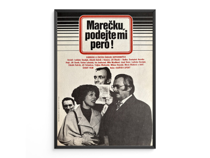 Marečku, podejte mi pero! - Filmový plakát (A3)