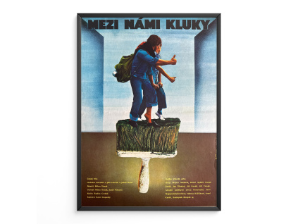 Mezi námi kluky - Filmový plakát (A3)