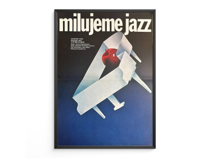 10490 1 milujeme jazz filmovy plakat a3
