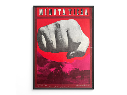 10499 1 minuta ticha filmovy plakat a3