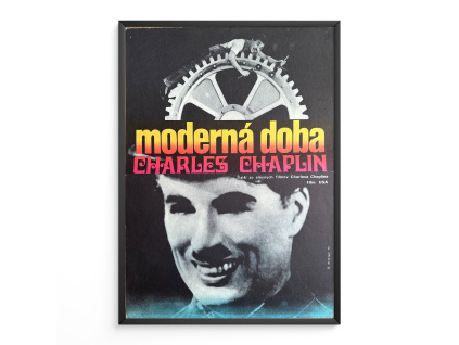10553 1 moderna doba charles chaplin filmovy plakat a3