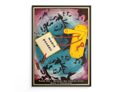 10565 1 modre pondeli filmovy plakat a3