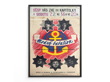 10571 1 modry batalion filmovy plakat a3