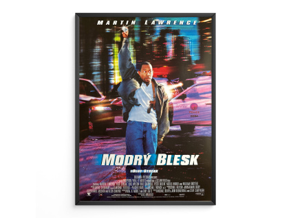 10574 1 modry blesk filmovy plakat a3