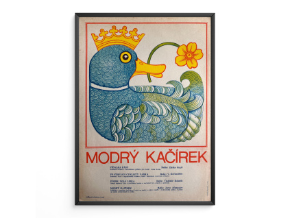 10577 1 modry kacirek filmovy plakat a3