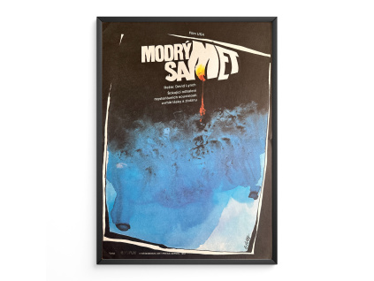 Modrý samet - Filmový plakát (A3)