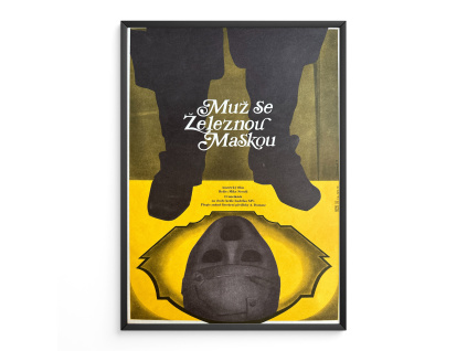 10781 1 muz se zeleznou maskou filmovy plakat a3