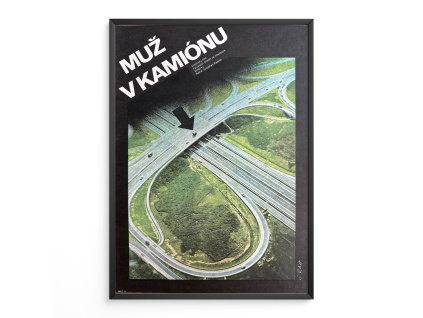 10787 1 muz v kamionu filmovy plakat a3