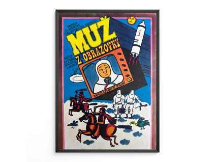 10811 1 muz z obrazovky filmovy plakat a3