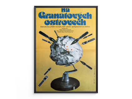 10892 2 na granatovych ostrovech filmovy plakat a3