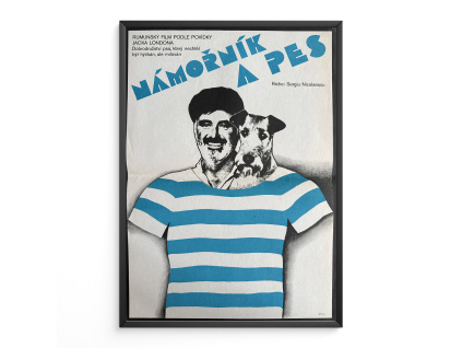 11015 2 namornik a pes filmovy plakat a3