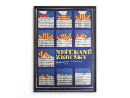 11162 2 necekane zkousky filmovy plakat a3