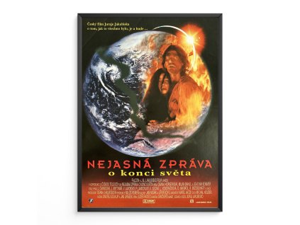 Nejasná zpráva o konci světa - Filmový plakát (A3)