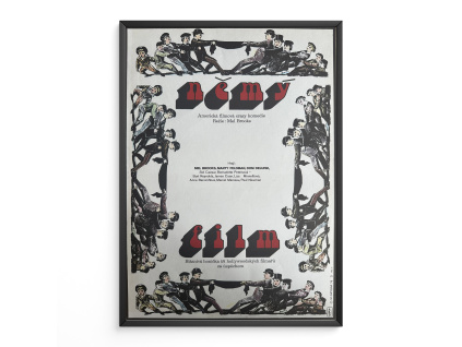 11258 2 nemy film filmovy plakat a3