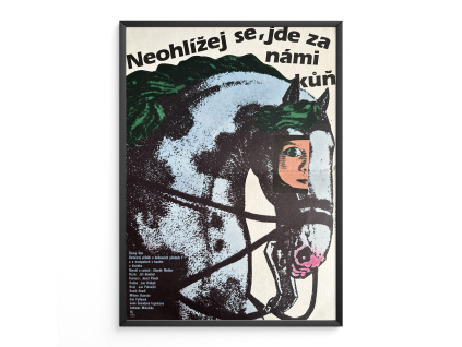 11285 2 neohlizej se jde za nami kun filmovy plakat a3