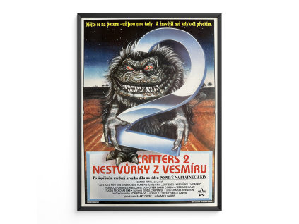 11336 2 nestvurky z vesmiru critters 2 filmovy plakat a3