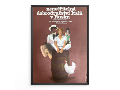 11357 2 neuveritelna dobrodruzstvi italu v rusku verze 2 filmovy plakat a3