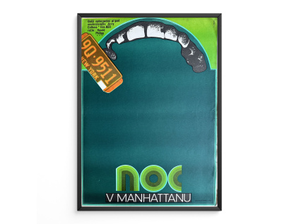 11495 2 noc v manhattanu filmovy plakat a3