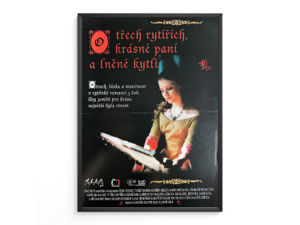 11546 2 o trech rytirich krasne pani a lnene kytli filmovy plakat a3