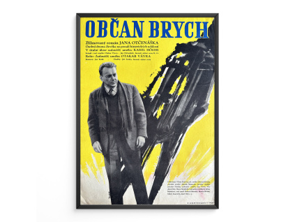 Občan Brych - Verze 1 - Filmový plakát (A3)