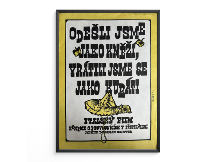 11645 2 odesli jsme jako knezi vratili jsme se jako kurati kaja saudek filmovy plakat a3