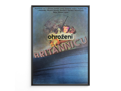 11693 2 ohrozeni britannicu filmovy plakat a3