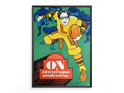 11735 2 on zazracnym studentem filmovy plakat a3