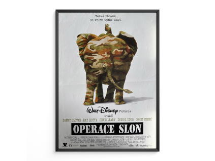 11753 2 operace slon filmovy plakat a3