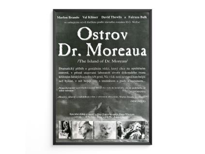 11813 2 ostrov dr moreaua verze 1 filmovy plakat a3