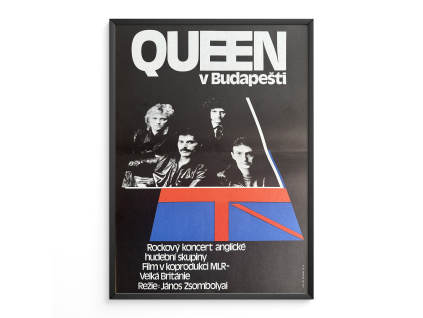 Queen v Budapešti - Filmový plakát (A3)