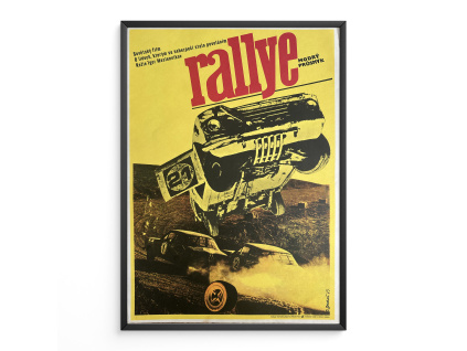 11927 2 rallye filmovy plakat a3