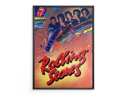 Rolling Stones - Filmový plakát (A3)