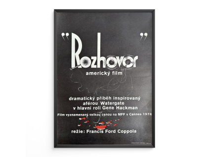 Rozhovor - Kája Saudek - Filmový plakát (A3)