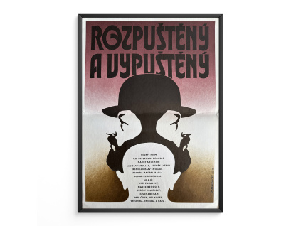 Rozpuštěný a vypuštěný - Jára Cimrman - Filmový plakát (A3)
