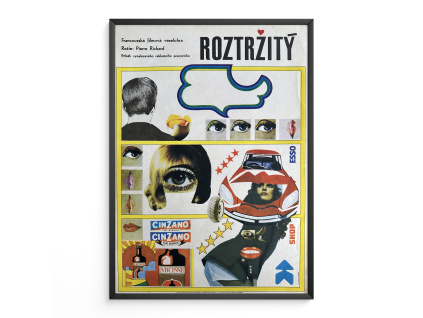 Roztržitý - Filmový plakát (A3)