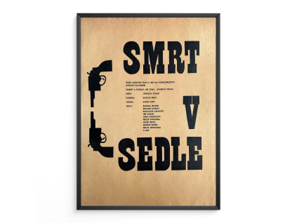 12536 2 smrt v sedle filmovy plakat a3