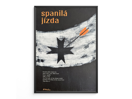 12638 2 spanila jizda filmovy plakat a3