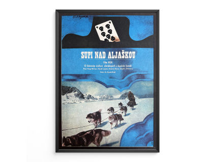12845 2 supi nad aljaskou filmovy plakat a3
