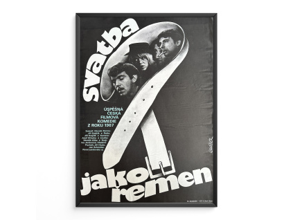 12857 2 svatba jako remen filmovy plakat a3