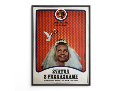 12863 2 svatba s prekazkami filmovy plakat a3