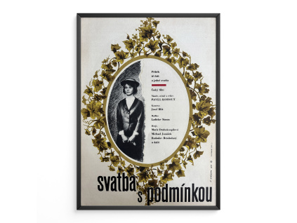 12908 2 svatba s podminkou filmovy plakat a3