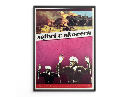 13013 2 soferi v okovech filmovy plakat a3
