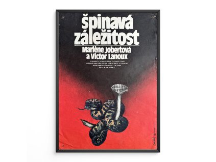 13019 2 spinava zalezitost filmovy plakat a3