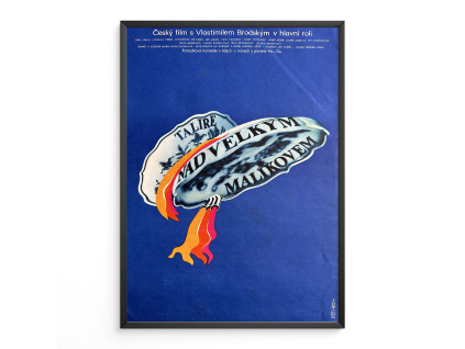 13160 2 talire nad velkym malikovem filmovy plakat a3