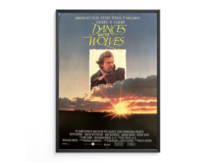 Tanec s vlky - Filmový plakát (A3)