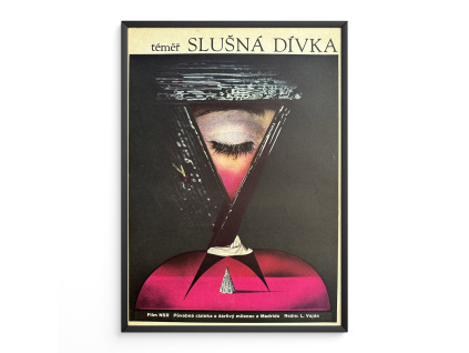 13229 2 temer slusna divka filmovy plakat a3